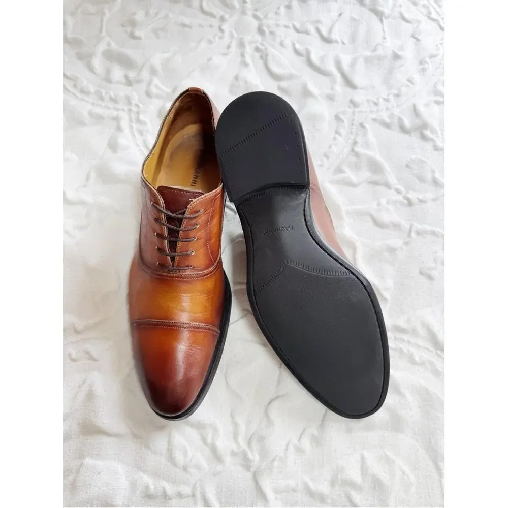 Magnanni Marcona Cap Toe Oxford Shoe Size 10